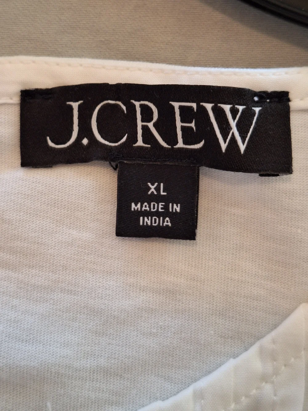 J. Crew lightweight white